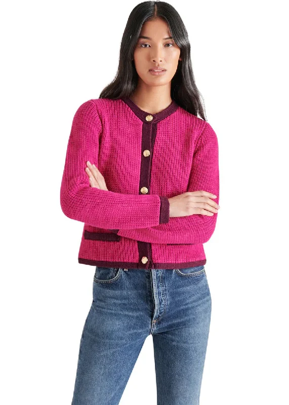 Fantino Sweater Jacket - Fuschia