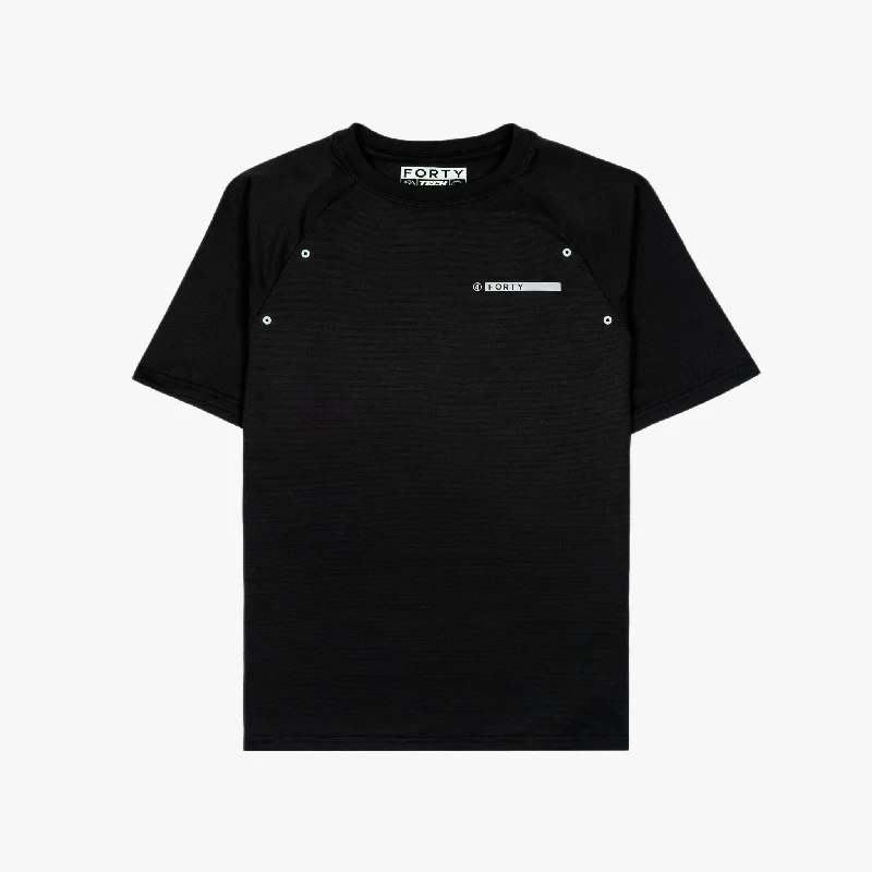 Junior Harlant Poly Sport Tee (Black)