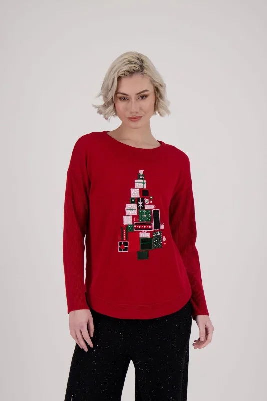 Presents Christmas Tree Sweater