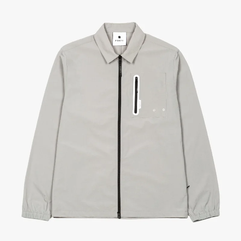 Mirra Tech Overshirt (Silver Grey)