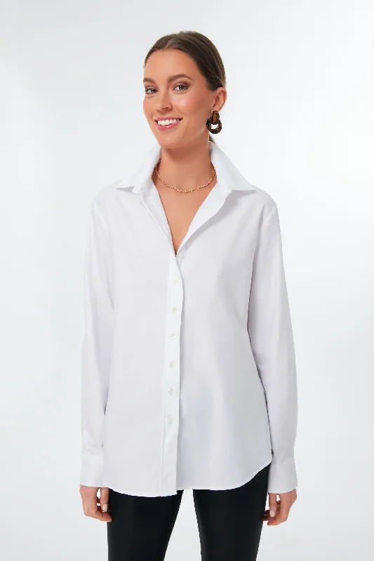 White Oxford Boyfriend Shirt