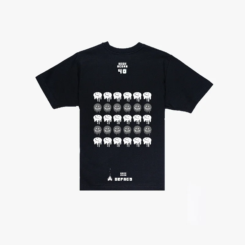 Deface Invaders Tee (Black)