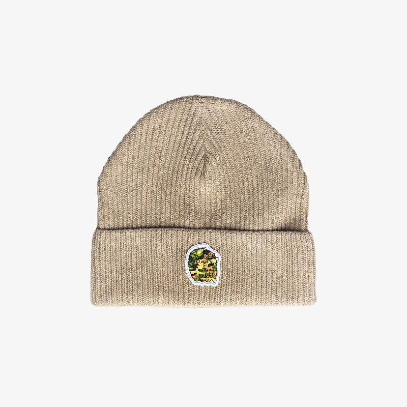 Esteban Beanie (Beige Dust)