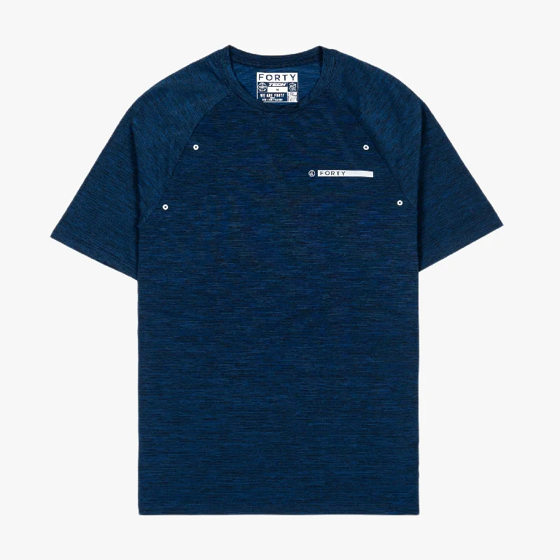 Xavier Poly Sport Tee (Royal/Black)