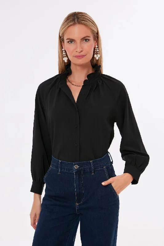 Black Harlee Blouse