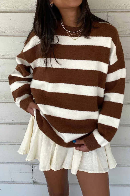 Oversized Striped Sweater