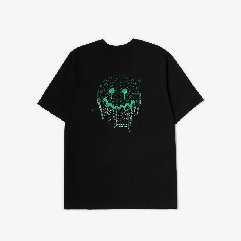 Deface TOPO Tee (Black/Green)