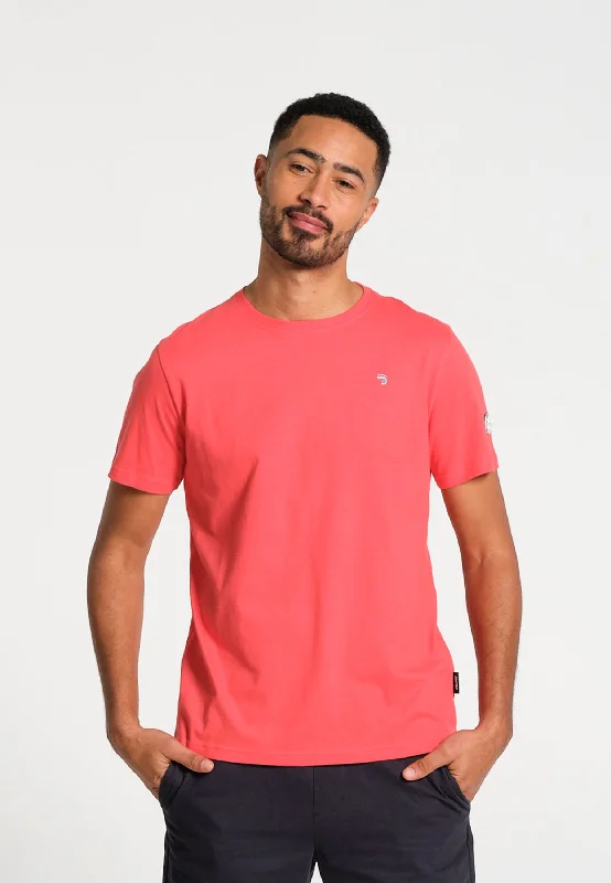 T-Shirt Essentials homme rouge coupe droite en coton