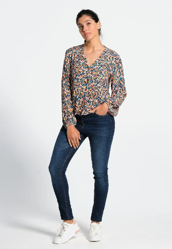 Chemise femme coupe évasée