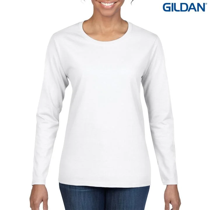 5400L Gildan Heavy Cotton Ladies Long Sleeve T-Shirt