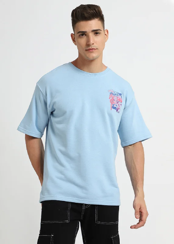 Light Blue Oversized T-shirt