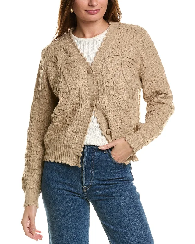 ANNA KAY Deja Vu Cashmere-Blend Cardigan