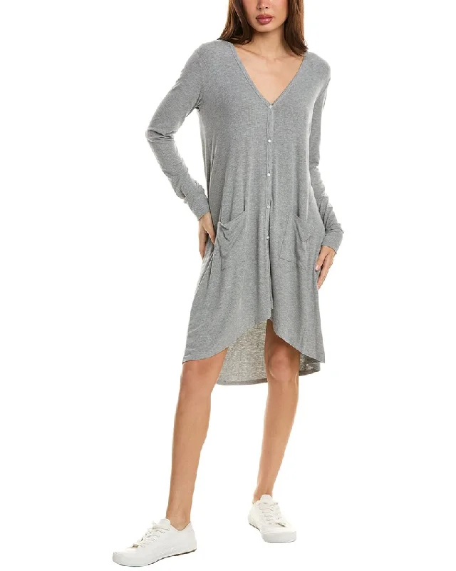 Bobeau High-Low Cardigan