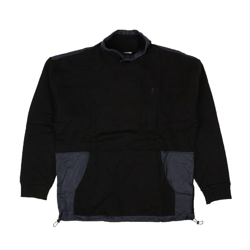 Opening Ceremony Unisex Funnel Neck Pullover - Black