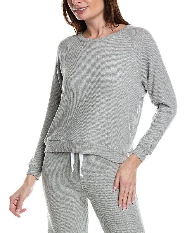 perfectwhitetee Cozy Rib Pullover