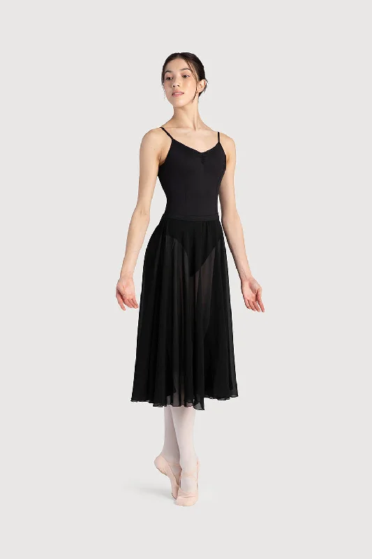 A0321L - Bloch Cambria Full Circle Chiffon Womens Skirt