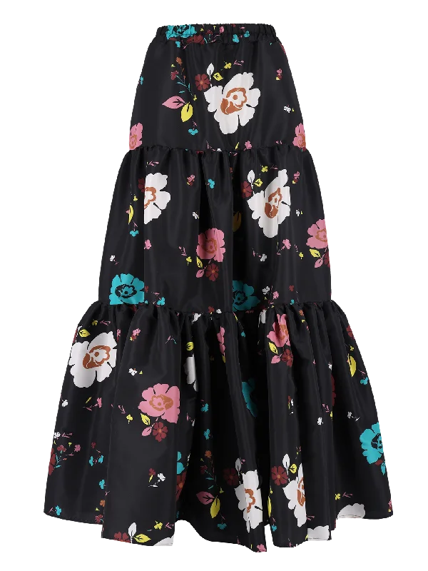 "big skirt" in floral print