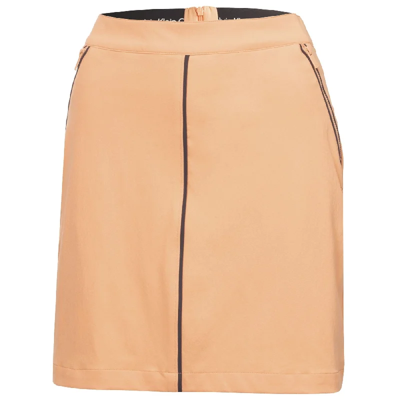 Womens Ava Nylon Skort Peach Cobbler - SS24