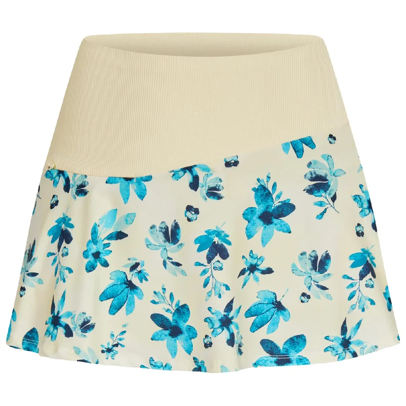 Womens Sofia Skort Spray Floral Print Yellow - AW24