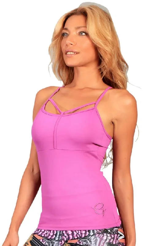 Equilibrium Activewear Lotus Lattice Tank Top LT1048