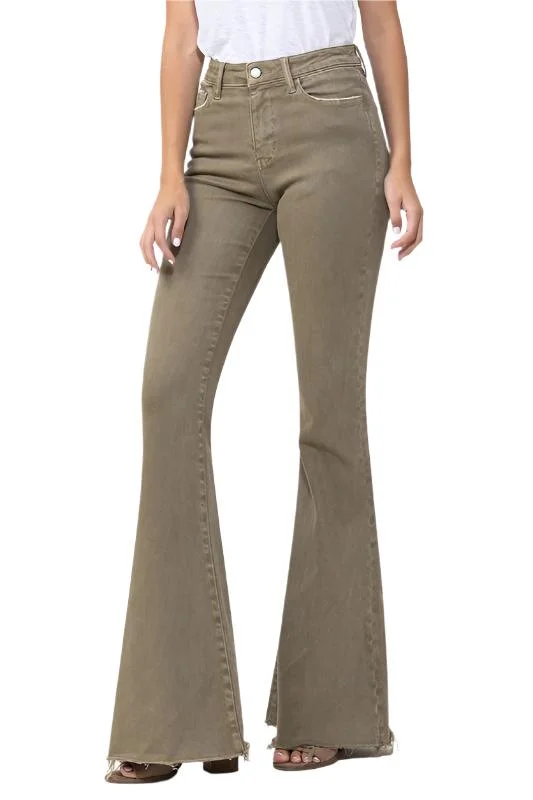 High Rise Super Flare Jeans VERVET by Flying Monkey