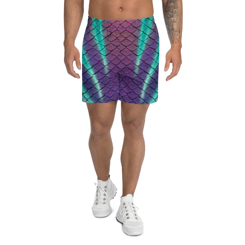 Aurora Borealis Athletic Shorts