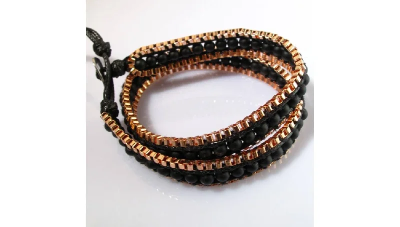 OMG Bling Hand Made Wrap Bracelet