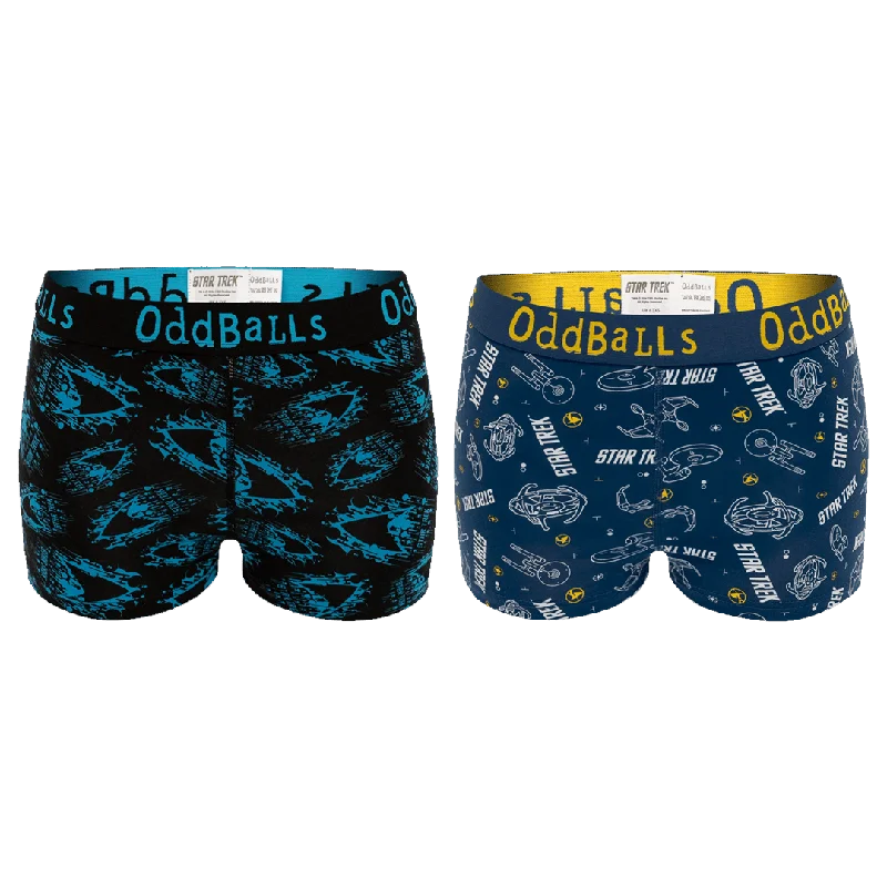 Star Trek Bundle - Ladies Boxer Shorts 2 Pack Bundle