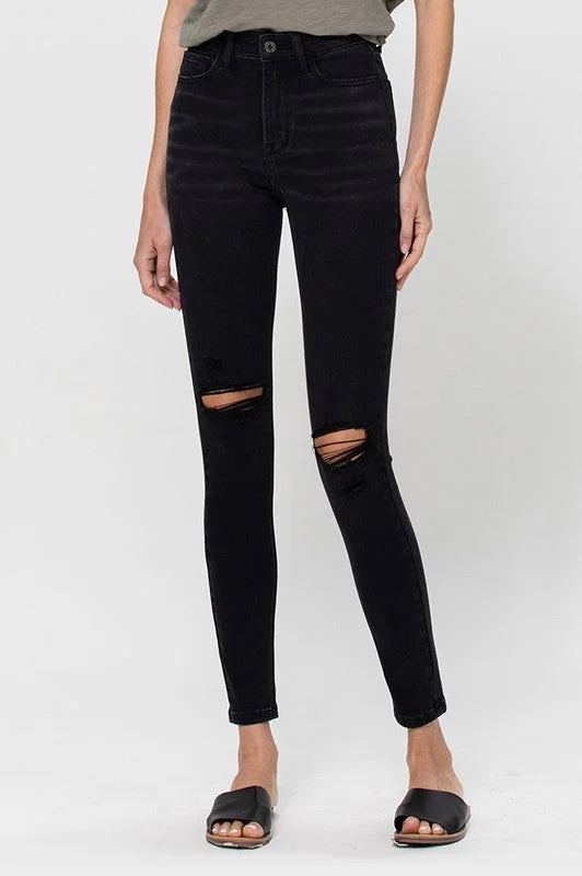 Super Soft High Rise Skinny Jeans By VERVET Flying Monkey