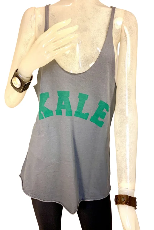 TMD Kale Racerback Tank Top Grey