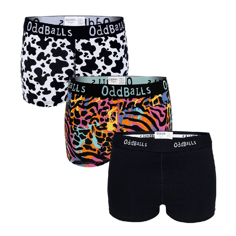 Weekend Bundle - Ladies Boxers 3 Pack Bundle