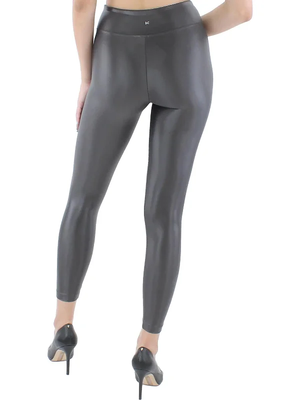 Lustrous Infinity Womens Lustrous High Rise Leggings