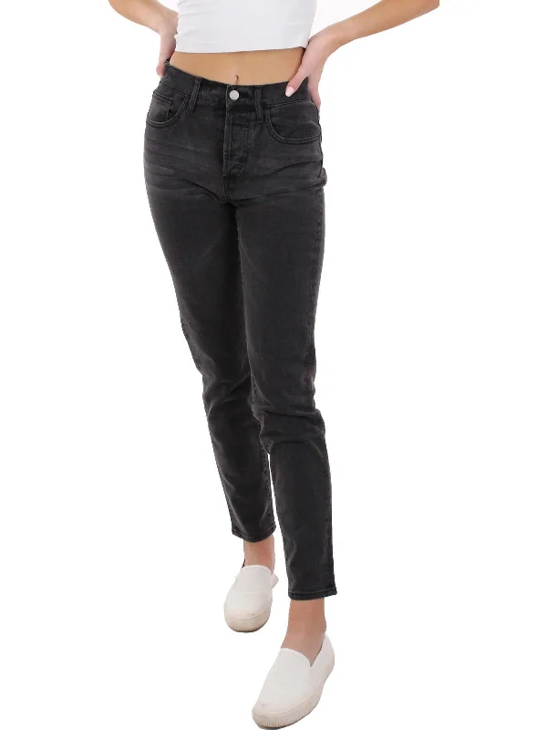 Womens Mid-Rise Everyday Skinny Jeans